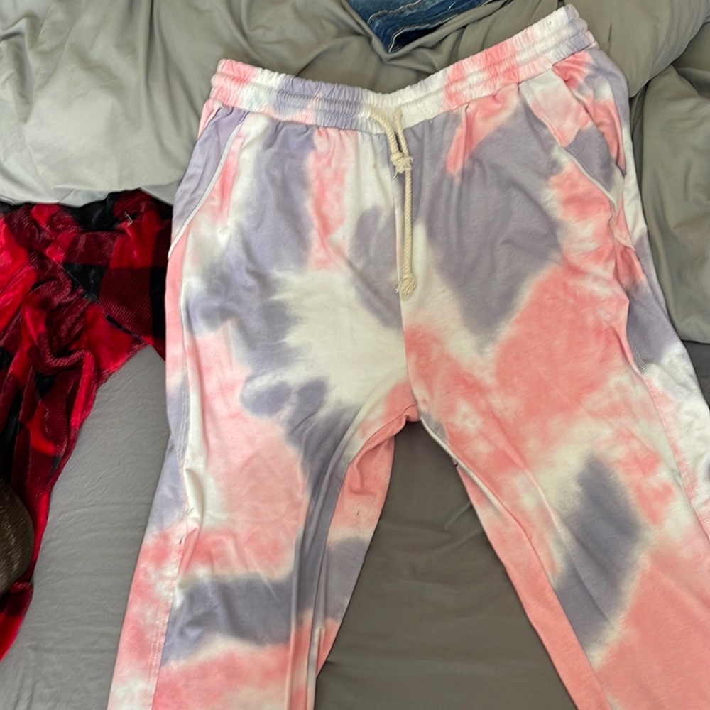 Tie die pants